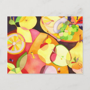 Fruits for a Long Life Recipe Postcard