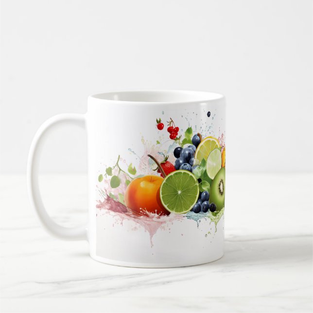 Fruits Frais Sur Votre Mug (Gauche)