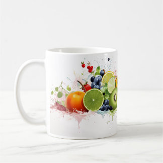 Fruits frais sur votre tasse