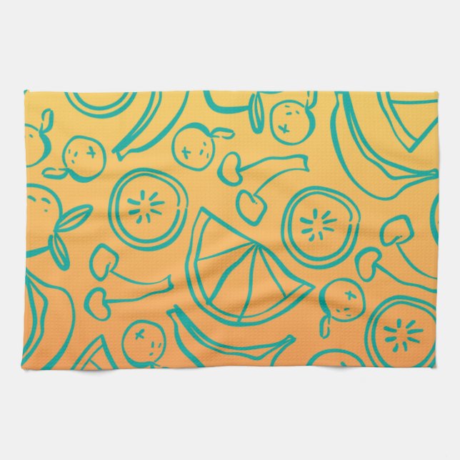 Fruits Kitchen Towel (Horizontal)