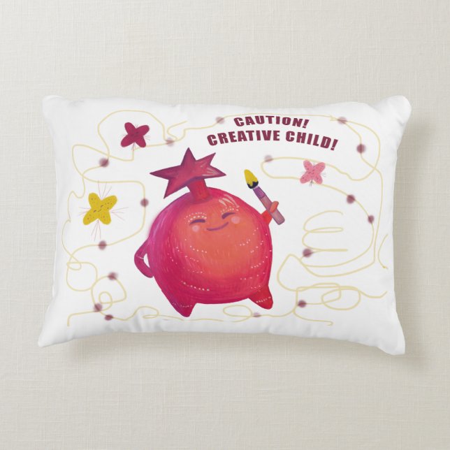 Fruits mignons Accent Coussin (Dos)