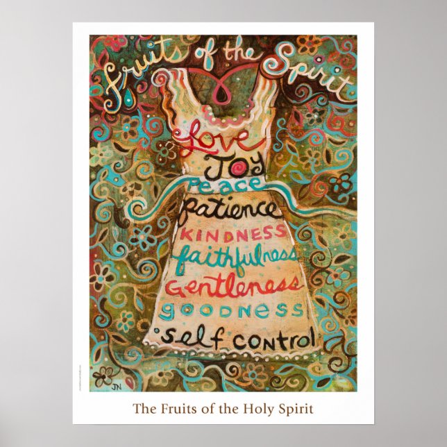 Fruits of the Holy Spirit Classroom Poster (Front)