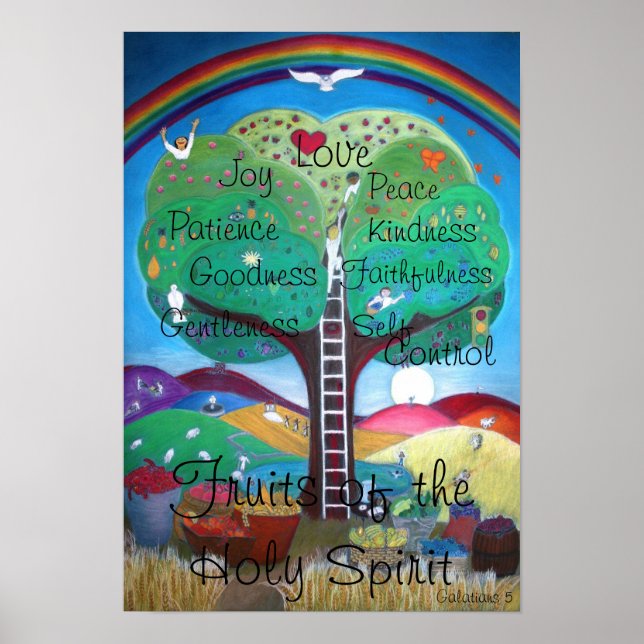 Fruits of the Holy Spirit Poster (Front)