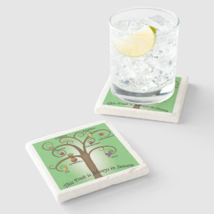 Fruits of the Spirit Coasters Religious Gift