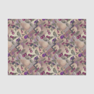 Fruits, patchwork tissue paper