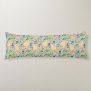 Fruits pattern body pillow