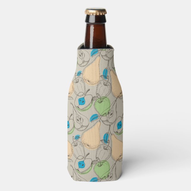Fruits pattern bottle cooler (Bottle Front)