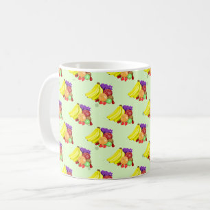 Fruits Pattern Coffee Mug