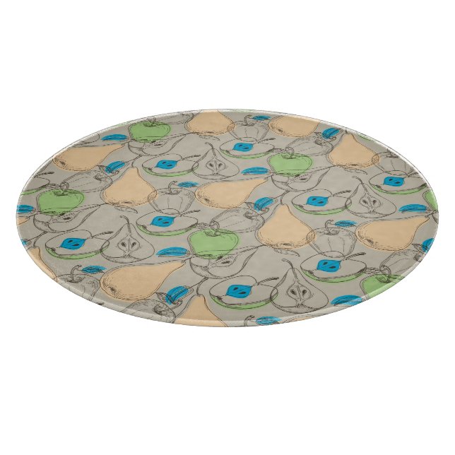 Fruits pattern cutting board (Corner)