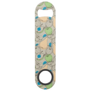 Fruits pattern speed bottle opener