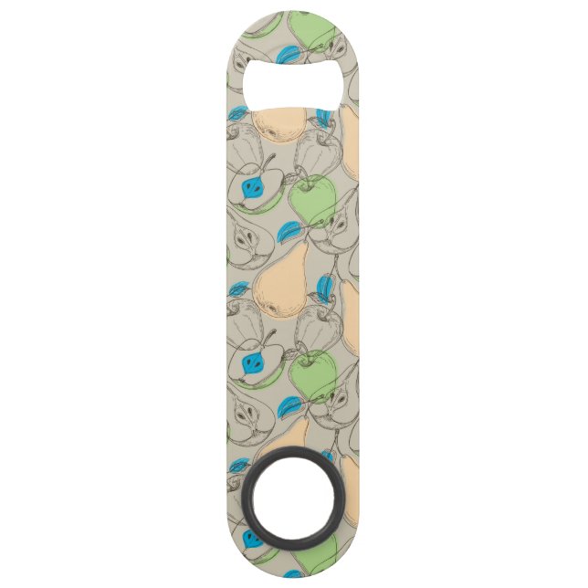 Fruits pattern speed bottle opener (Front)