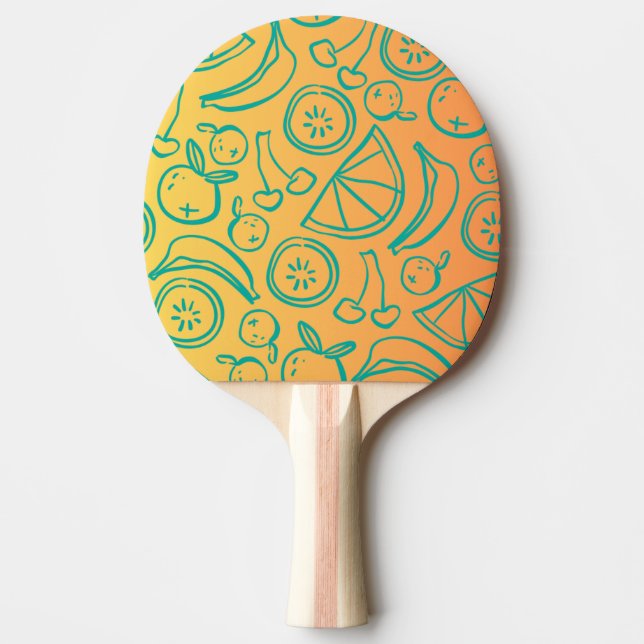 Fruits Ping Pong Paddle (Front)