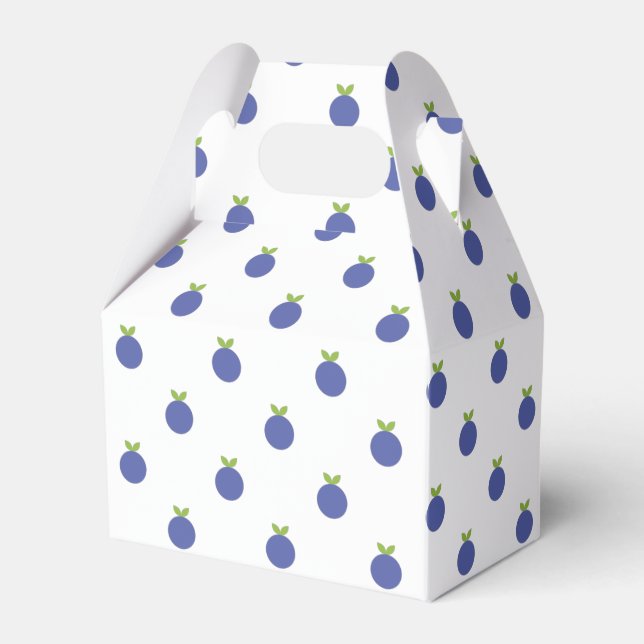 Fruits polka dots favor box (Front Side)