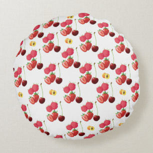 Fruits Round Pillow