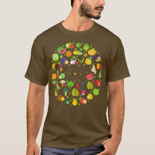 Fruits strawberry melon orange cherry fruity falle T-Shirt