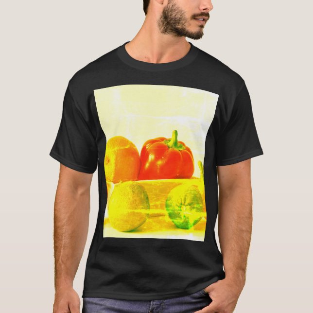"Fruits Vegetables" Cute Photo. Buy Now T-Shirt (Front)