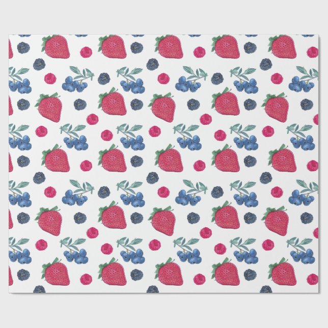Fruits Wrapping Paper (Flat)