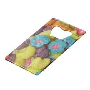 Fruity Cereal Credit Card Bottle Opener