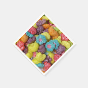 Fruity Cereal Napkin