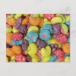 Fruity Cereal Postcard