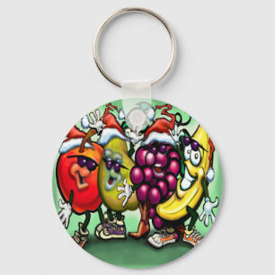 Fruity Christmas Keychain