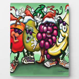 Fruity Christmas Plaque