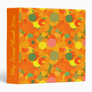 Fruity Circles Binder