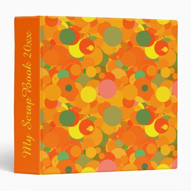 Fruity Circles Binder (Front/Spine)