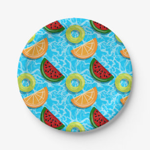 Fruity Floaties Paper Plate