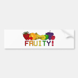 Fruity Fruit! Bumper Sticker