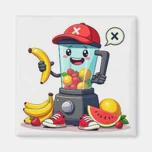 Fruity Fun Blender Buddy Magnet