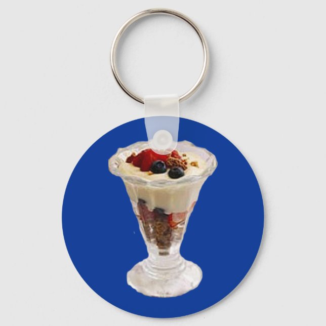 Fruity Italian Sundae Keychain (Front)