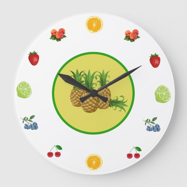 Fruity Kitchen Clock (Front)