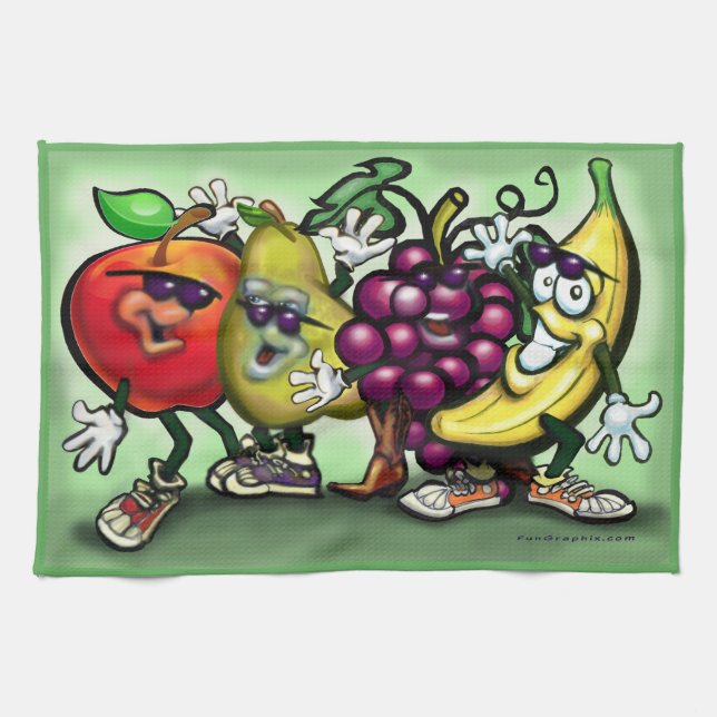 Fruity Kitchen Towel (Horizontal)
