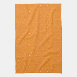 Fruity Orange Slice Summer Pattern Kitchen Towel