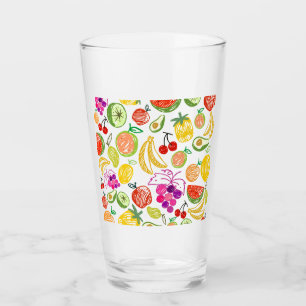 Fruity Pattern Glass