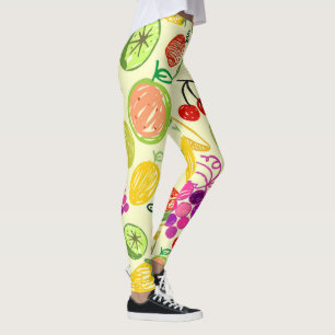 Fruity Pattern Leggings
