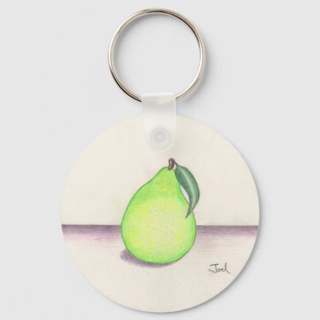 FRUITY PEAR keychain (Front)