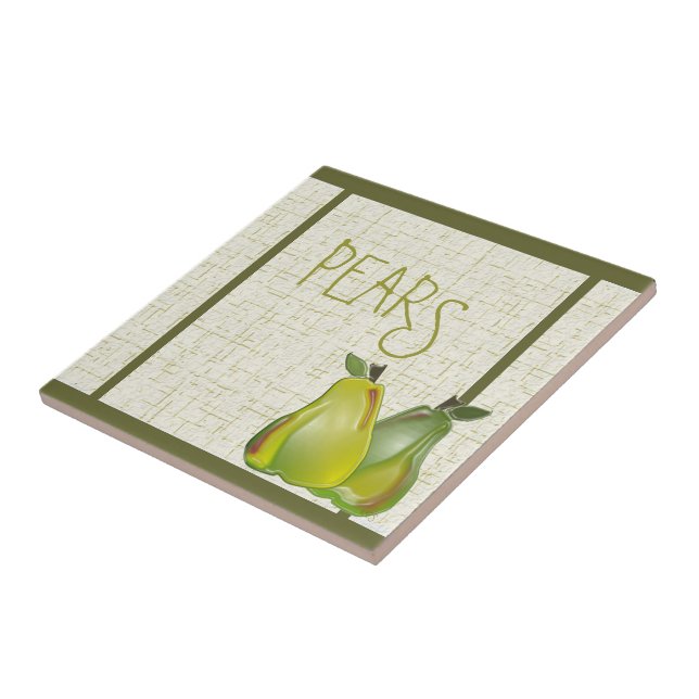 Fruity Pear Tile (Side)