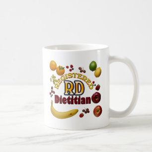 FRUITY RD REGISTERED DIETITIAN COFFEE MUG