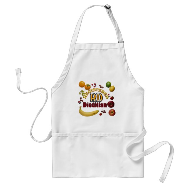 FRUITY RD - REGISTERED DIETITIAN STANDARD APRON (Front)