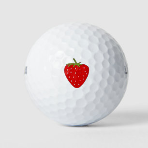 Fruity Strawberry Golf Balls