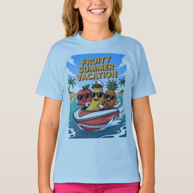 Fruity Summer Vacation T-Shirt (Front)