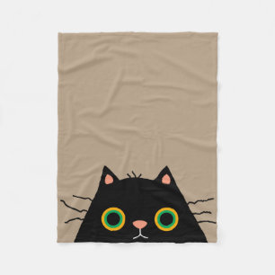 Frumpy Cat Fleece Blanket