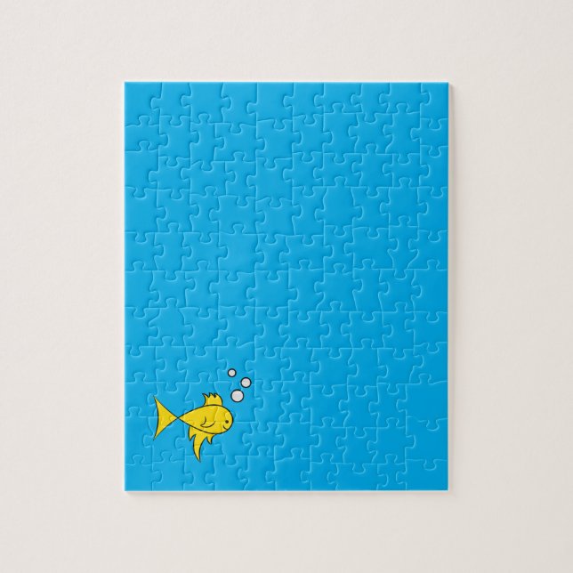 Frustrating Swimming Goldfish Jigsaw Puzzle (Vertical)