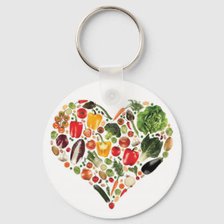 Fruta del verdor del nutricionista del llavero keychain