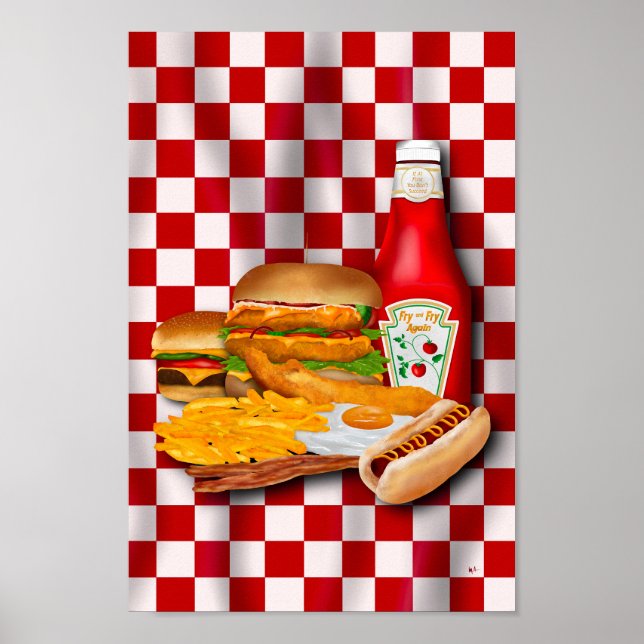 Fry and Fry Again Poster (Front)