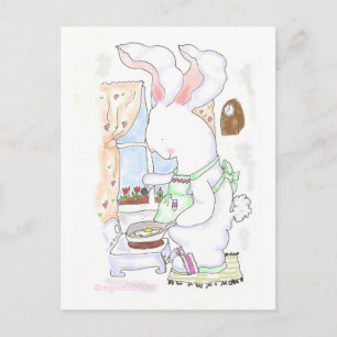 Fry Bunny postcard -