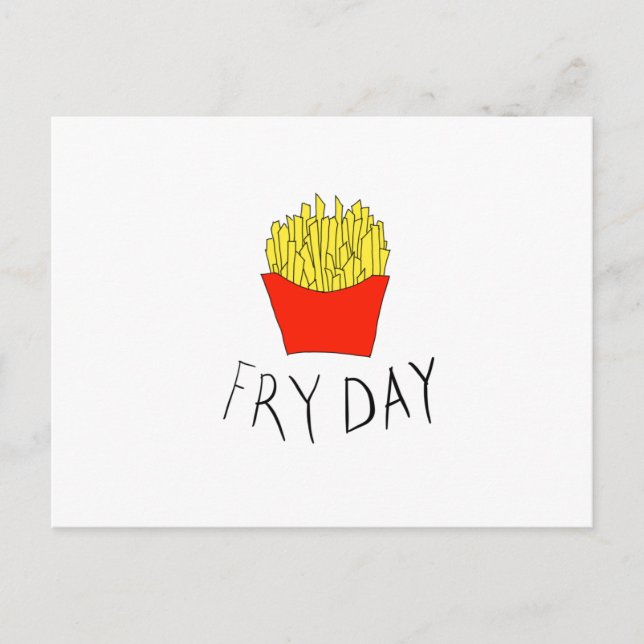 Fry day postcard (Front)