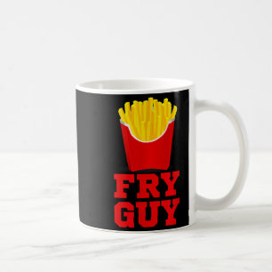 Fry Guy Fast Food Lover Fries Funny Novelty  Coffee Mug
